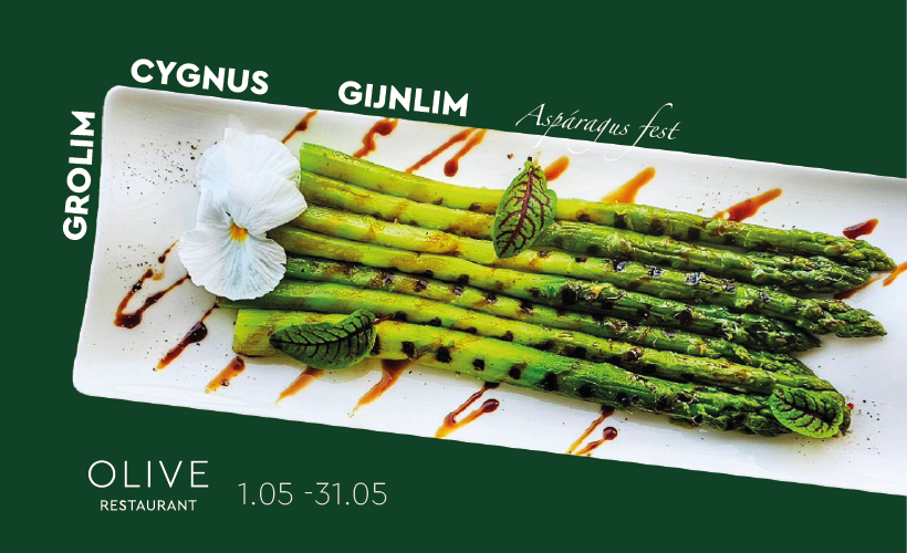 ASPARAGUS FEST В OLIVE REST!